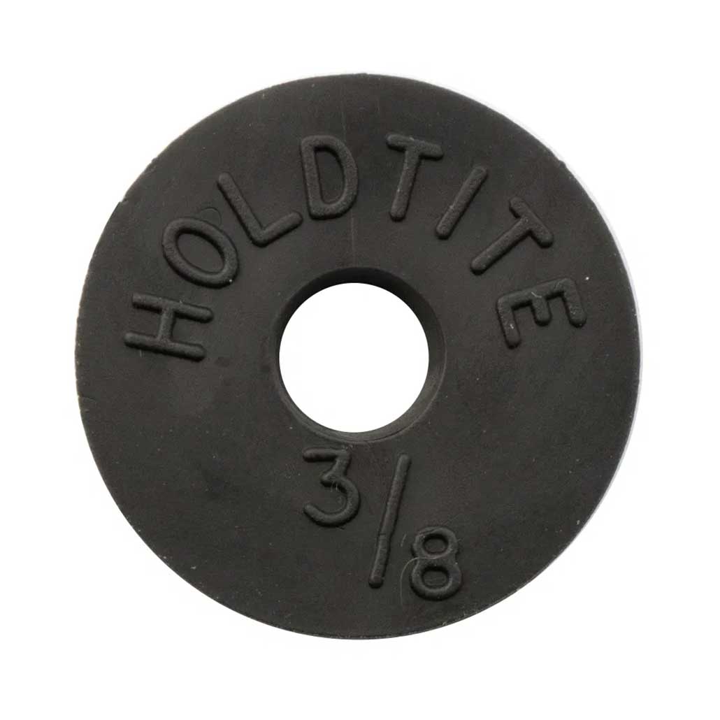 5 Pack 3/8" Flat Tap Washers (15.7mm OD) Rubber