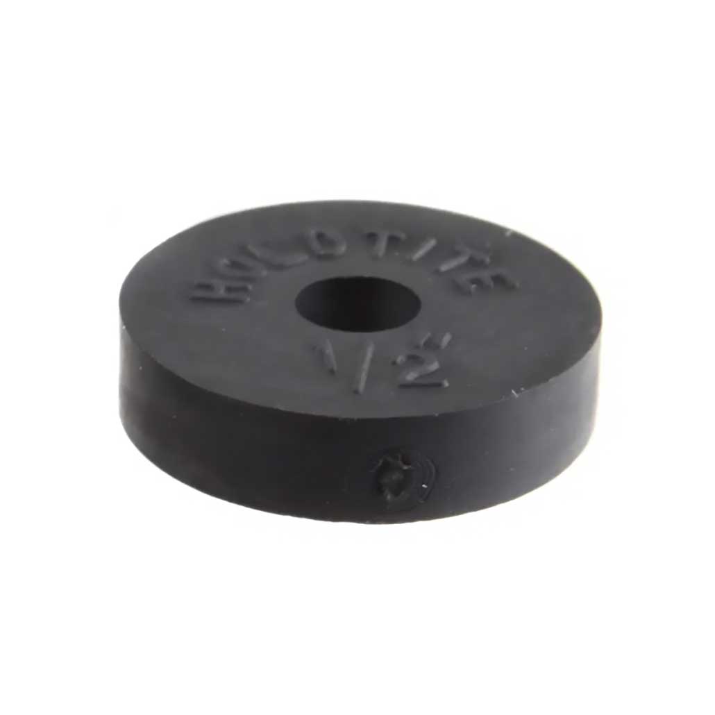 5 Pack 1/2" Flat Tap Washers (18.6mm OD) Rubber