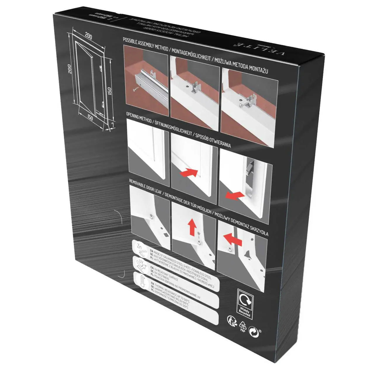 Access Panel Stainless Steel Inspection Door Revision Inspection Access Panels, A735a, A735b, A735c, A735d, A735e, A735f, A735g, A735h, A735i, A735j