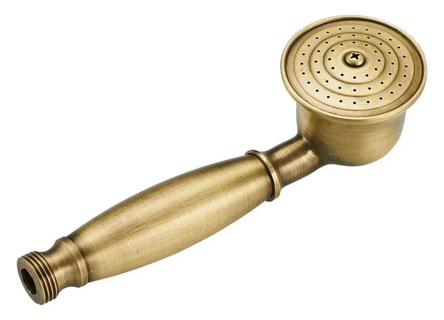 Antique Brass Handheld Shower Head Replacement