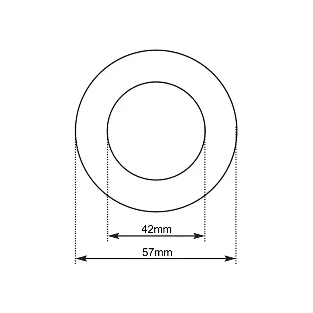 2 x Bath Waste Washer 1 1/4" Replacement Plastic