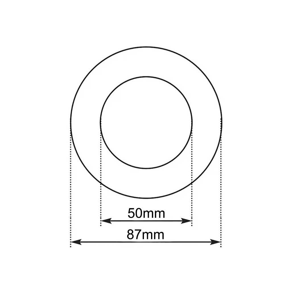 2 x Sink Waste Washer Gasket 1 1/2" Replacement Plastic