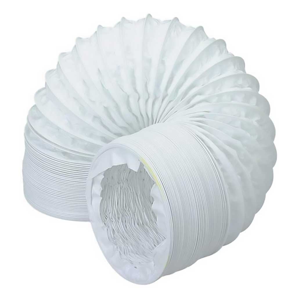 1m PVC Round Flexible Ducting Pipe Hose 100mm Air Duct 4 Inch