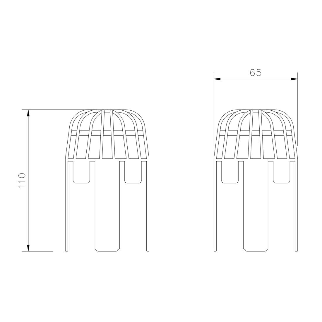 Gutter Balloon Outlet Leaf Guard FloPlast OG1
