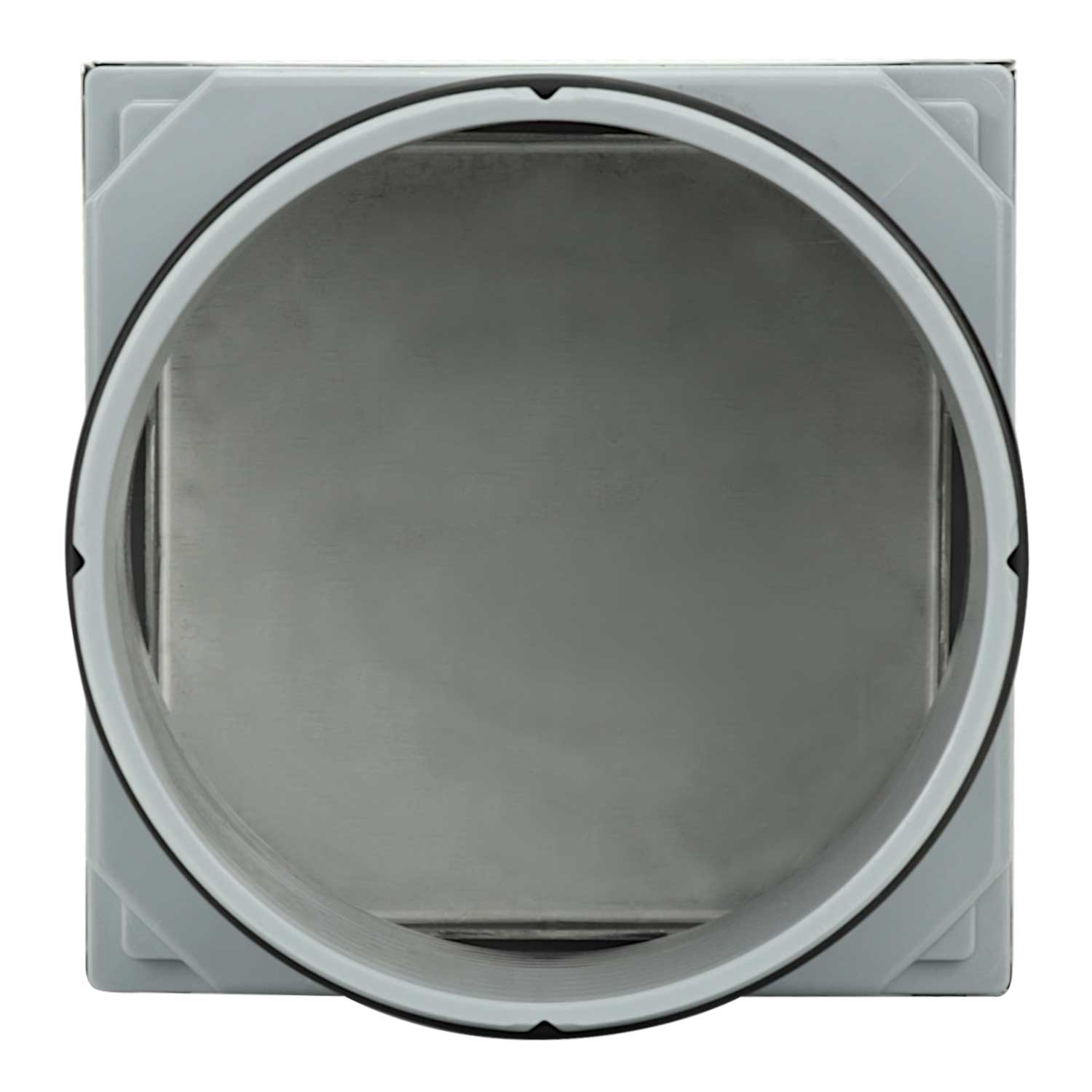 100x100mm Floor Drain Bottle Gully Trap Tiled or Steel Side Outlet 50mm