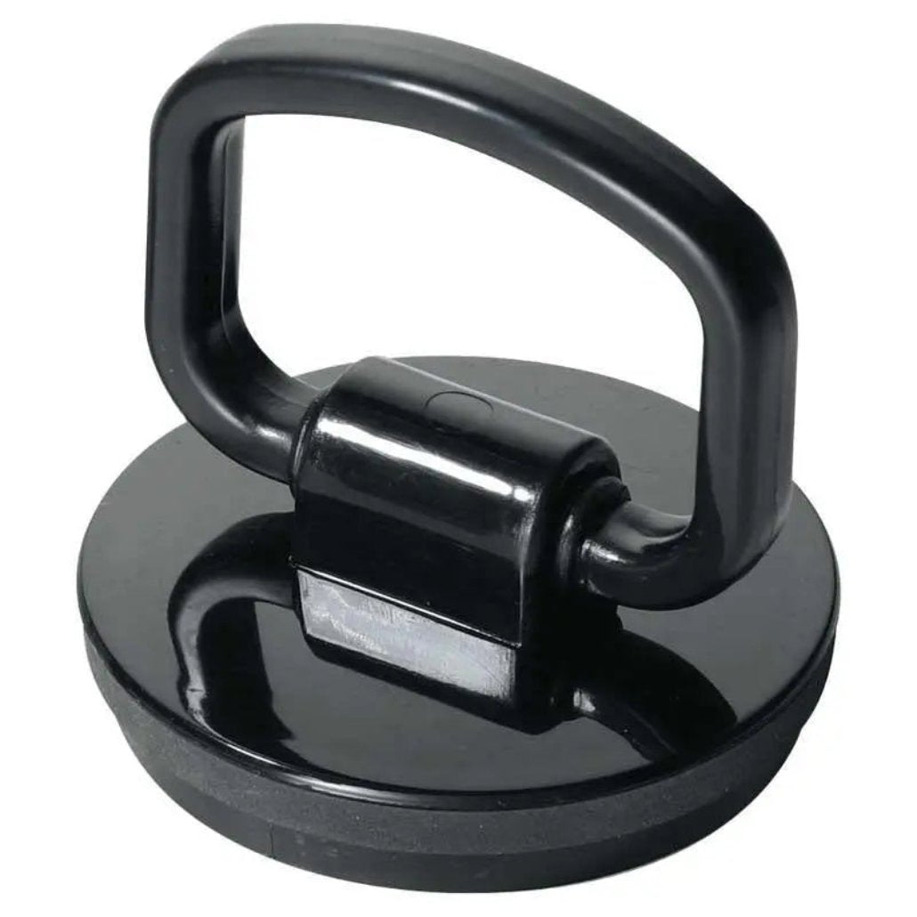 BP2H McAlpine 1.75" (Fits 1.5" Waste) Black Pvc Plug with Handle Bathroom Sink Plugs