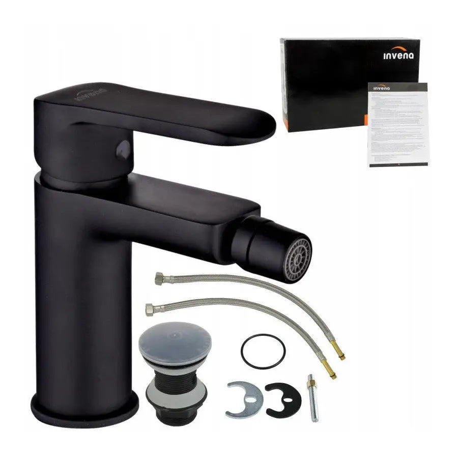 Bathroom Bidet Mixer Tap Black Single Lever Monobloc Bidet Taps