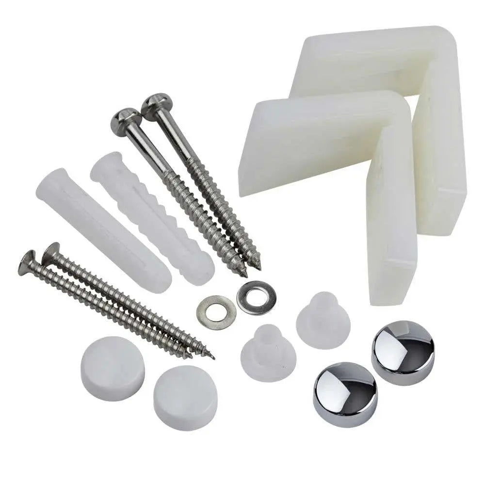 Bidet & Toilet Pan Side Fixing Kit Nuts Bolts and Washers