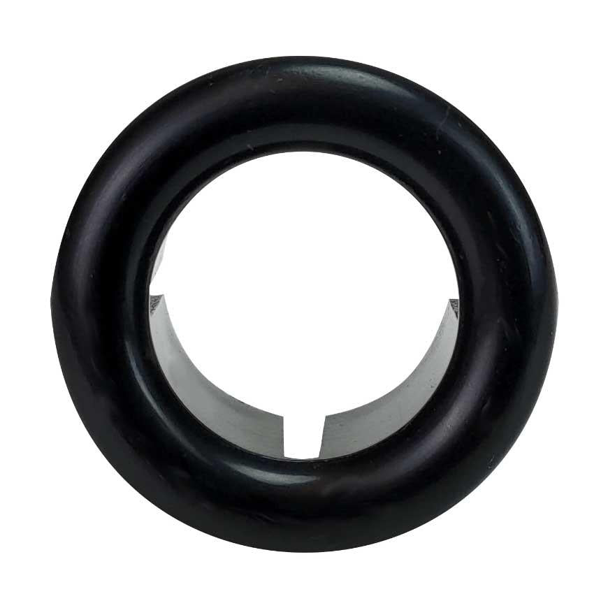 Black Basin Bathroom Sink Overflow Cover Trim Insert 19mm 25mm - plumbing4home