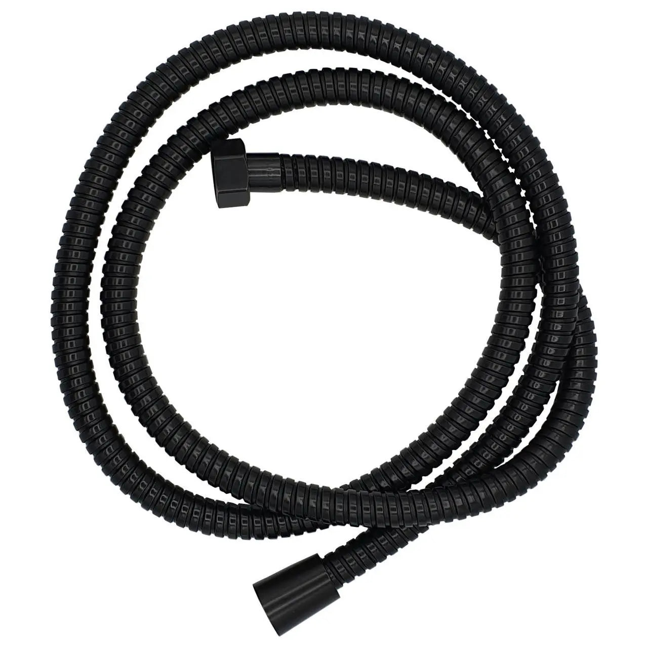 Black Shower Hose Flexible Replacement Metal 150cm Shower Hoses