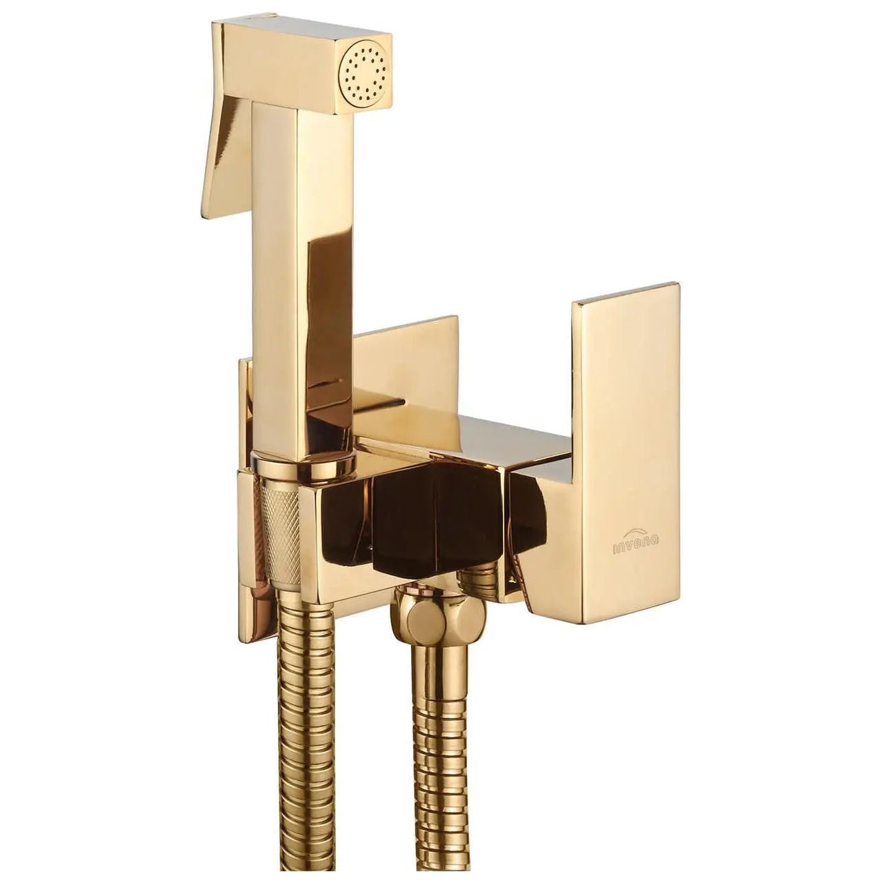 Concealed Bidet Sprayer Mixer Wall Mounted Gold Black Chrome Bidet Sprayers