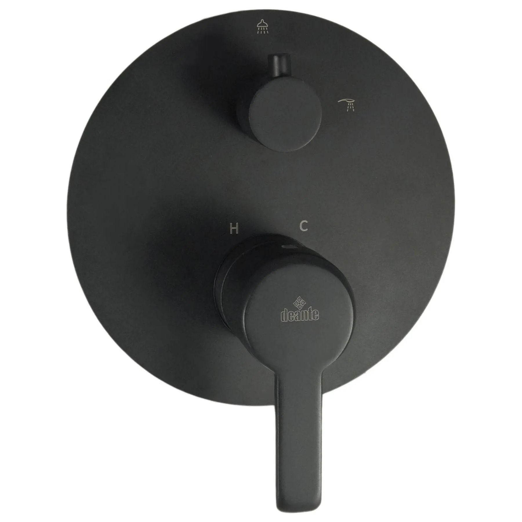 Concealed Shower Mixer Valve Black Single Handle Diverter Concealed Showers