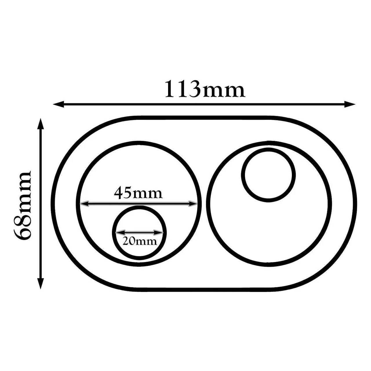 Double PVC White Radiator Plastic Water Pipe Cover Collar Pipe Covers, 032d