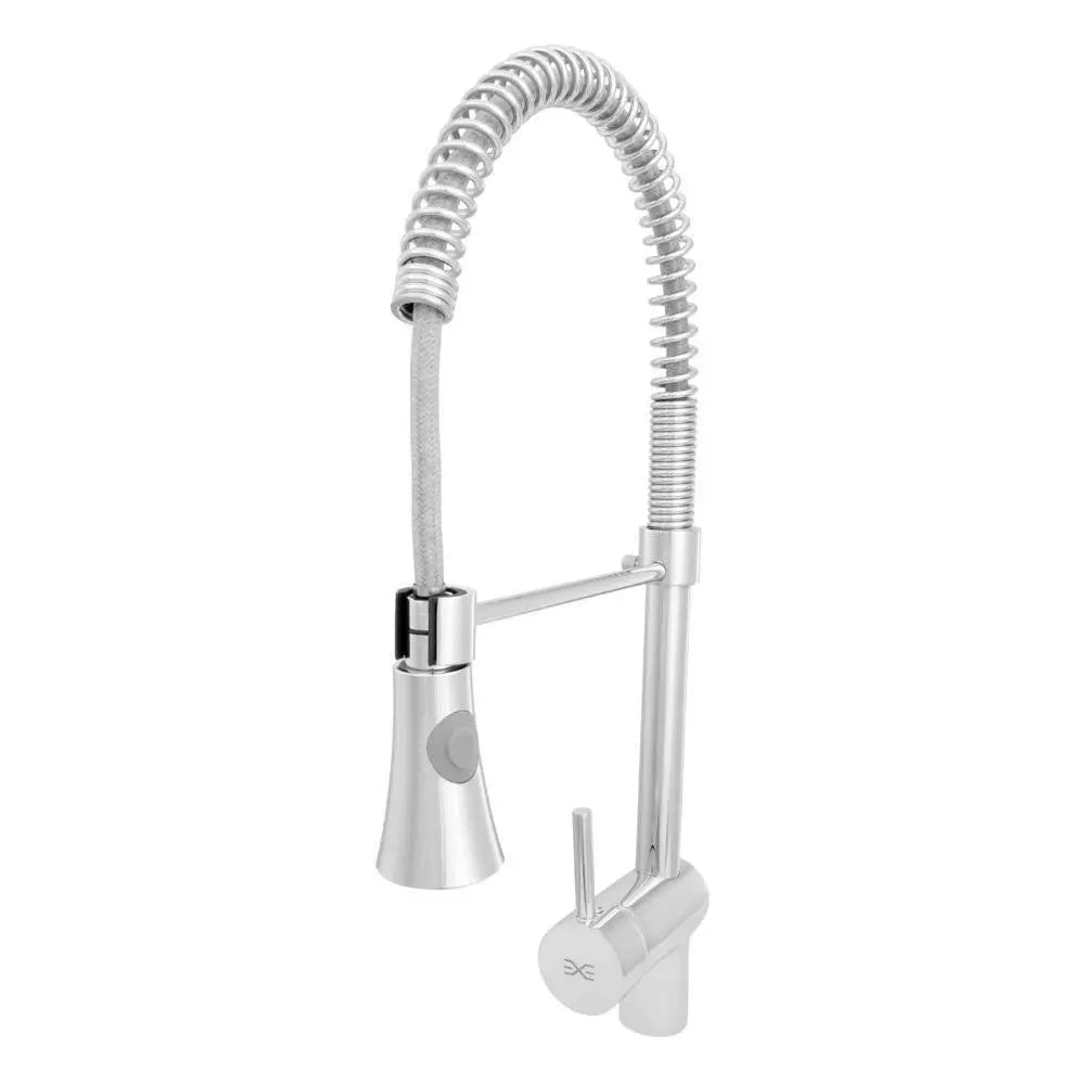 Elegant Tall Pull Out Strong Hose Spray Kitchen Sink Tap with Ceramic Mixer - 