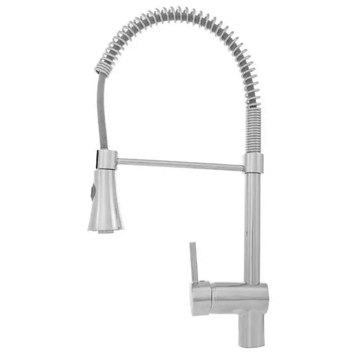 Elegant Tall Pull Out Strong Hose Spray Kitchen Sink Tap with Ceramic Mixer - 