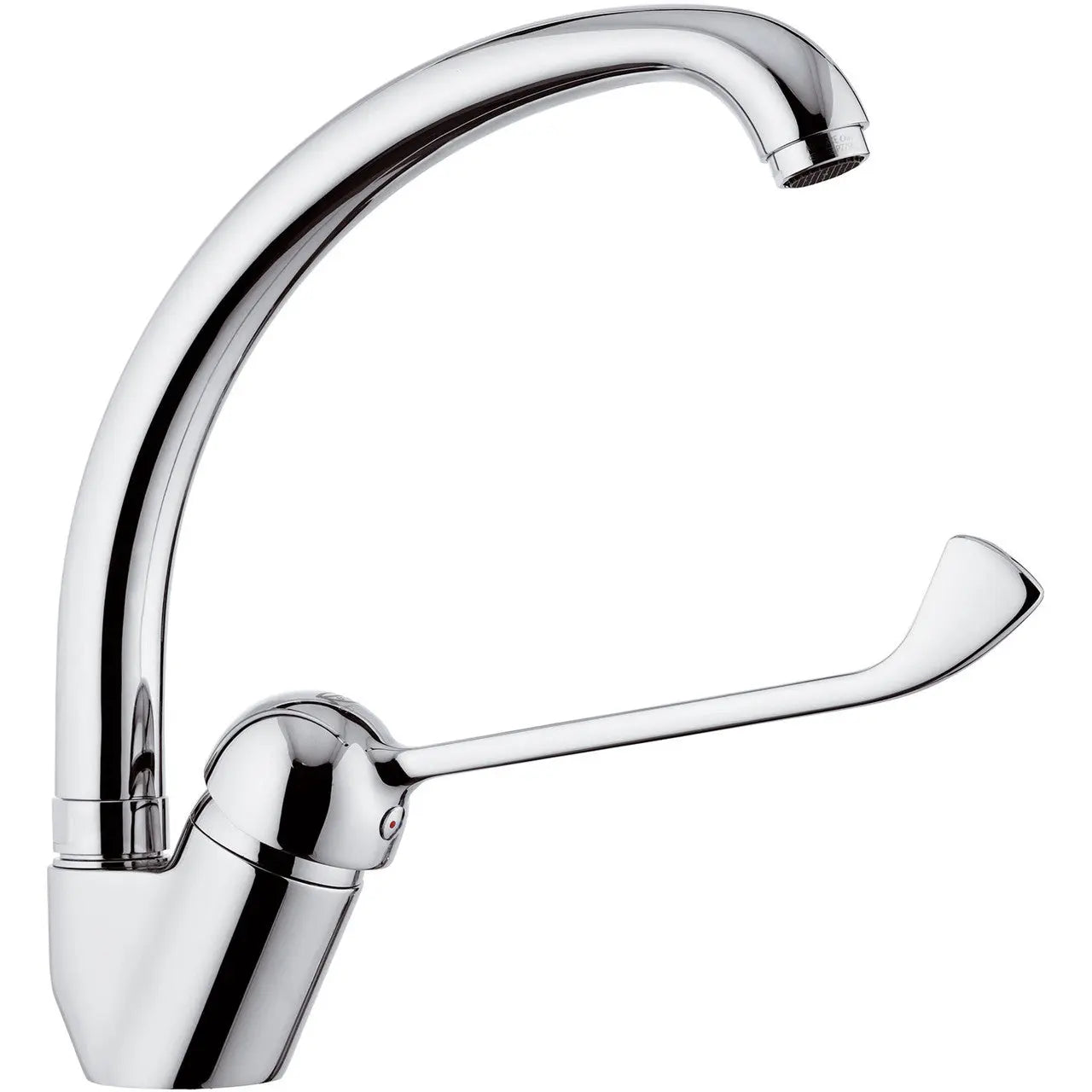 F-Type Basin Mixer Tap Extended Lever Disabled Mobility