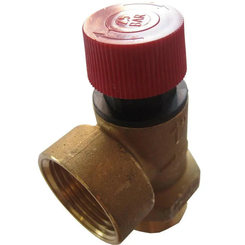 1 Inch Male/Female Safety Pressure Relief Valve 1.5-6 Bar Top View