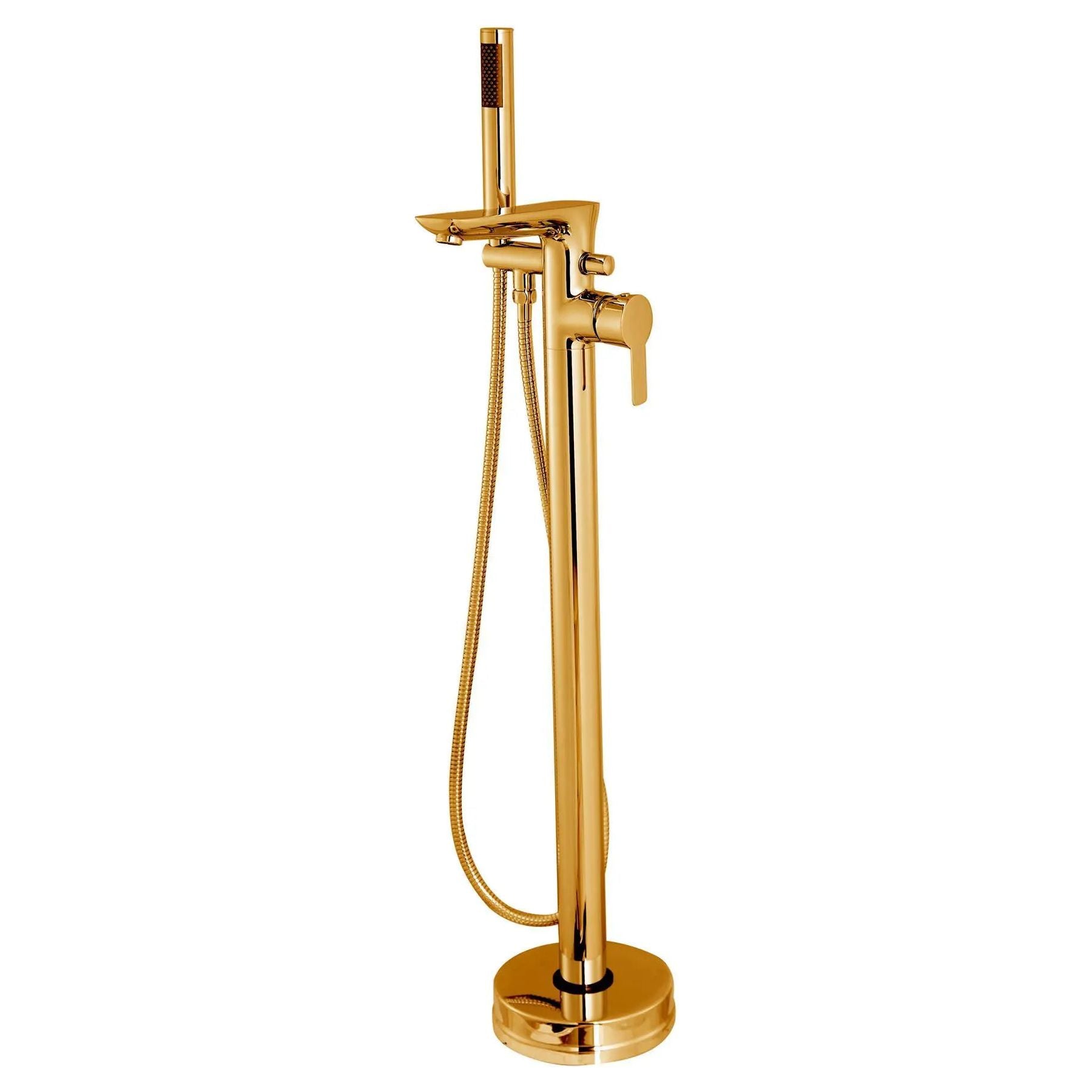 Freestanding Bath Tap Single Lever Bathtub Tall Shower Mixer Bath Taps