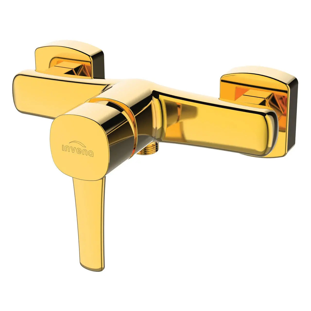 Gold Shower Mixer Valve Single Lever Wall Mounted Shower Mixers