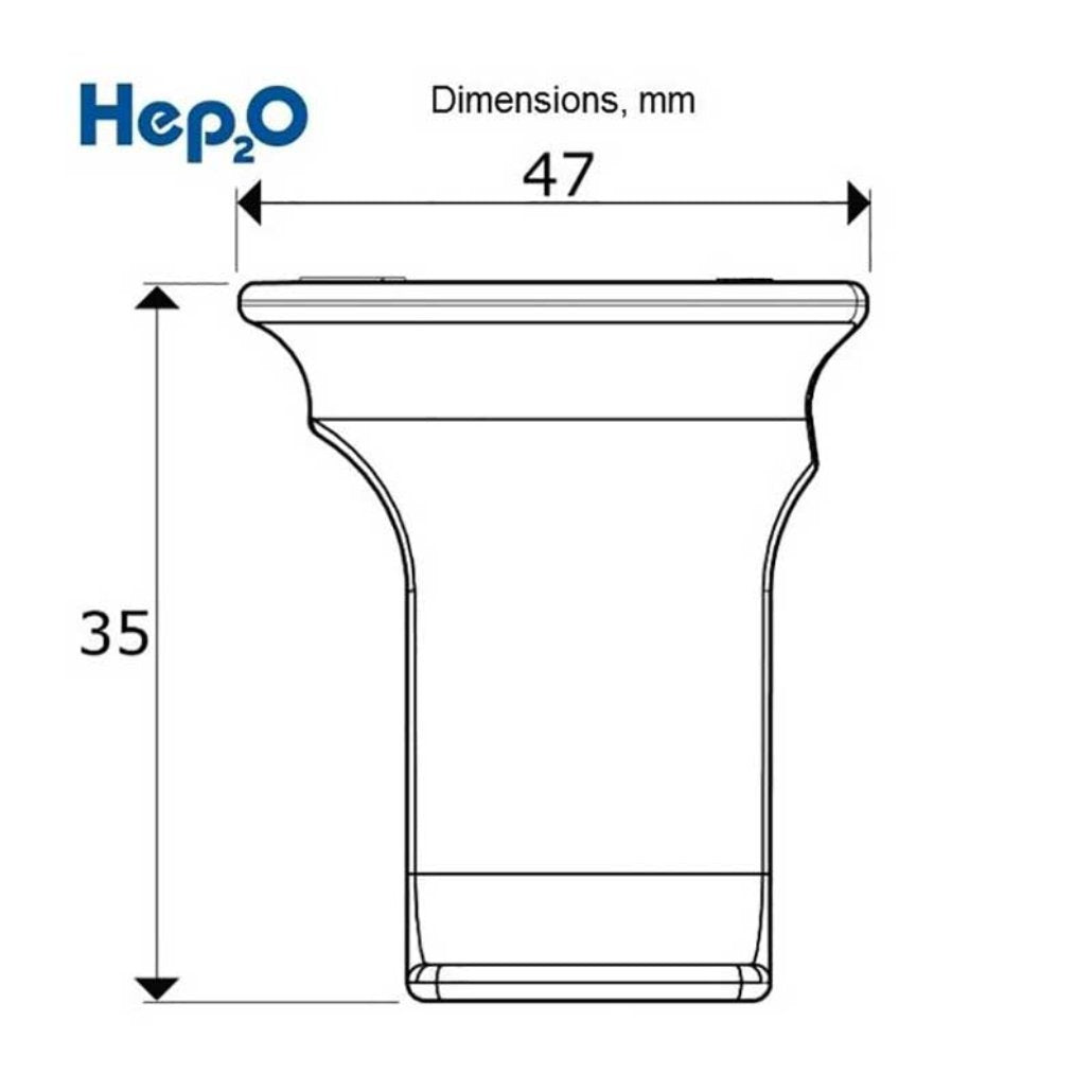 HepKey Plus Demounting Tool Blue 15mm