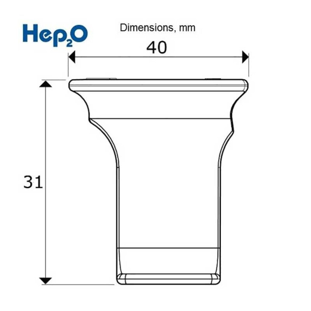 HepKey Plus Demounting Tool Green 10mm