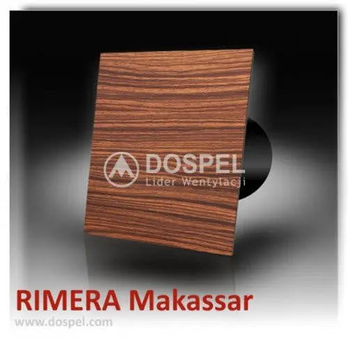 Luxury Bathroom Extractor Fan Rimera 100 Makassar S - Bathroom Extractor Fans