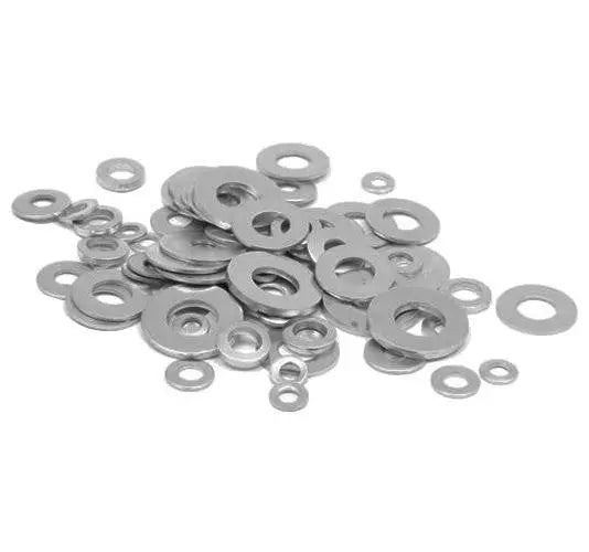 M4-M14 Round Washer Metal Zinc Plated Steel Gasket Thin Nuts Bolts and Washers