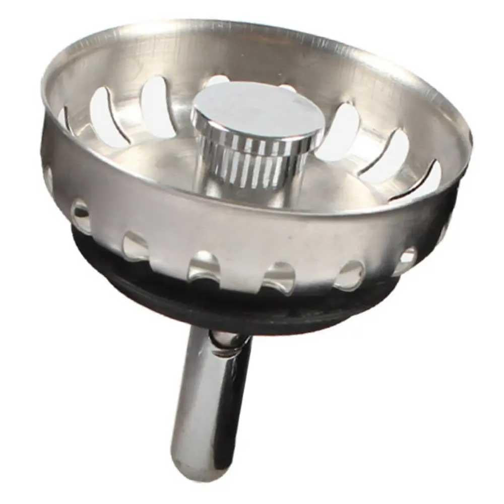 MBSKTOP McAlpine 50mm Mini Kitchen Sink Basket Strainer Plug Stainless Steel - plumbing4home