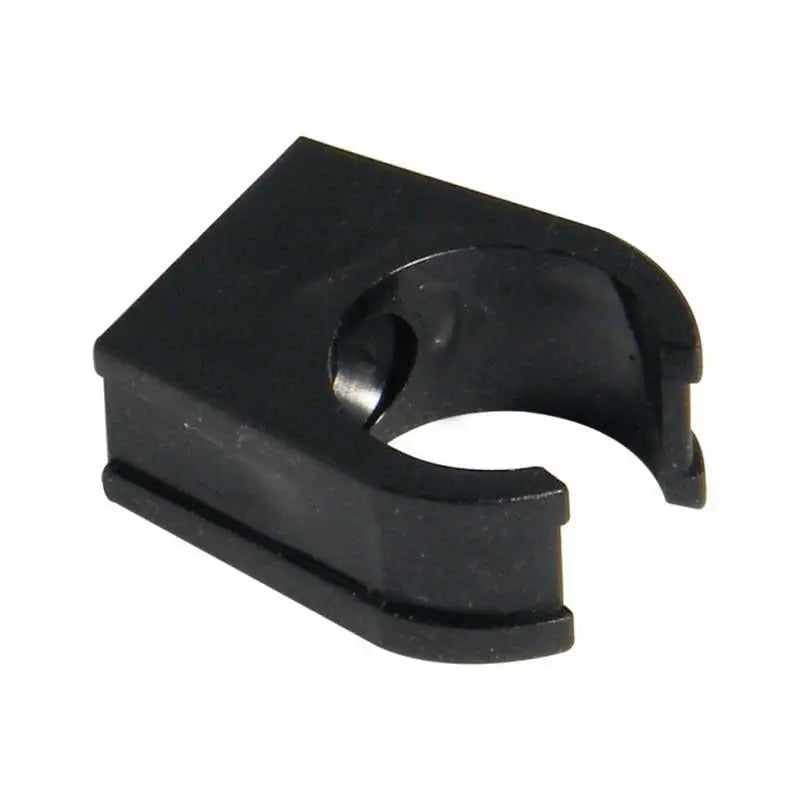 OS16B FloPlast 21.5mm Overflow Pipe Clip Black - Pipe Clamps