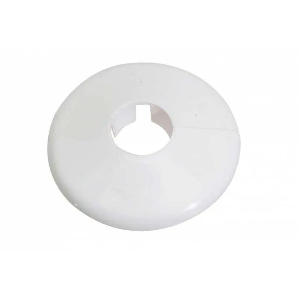 PC15 Talon Pipe Collars Covers 15mm White 10 Pack - Pipe Covers