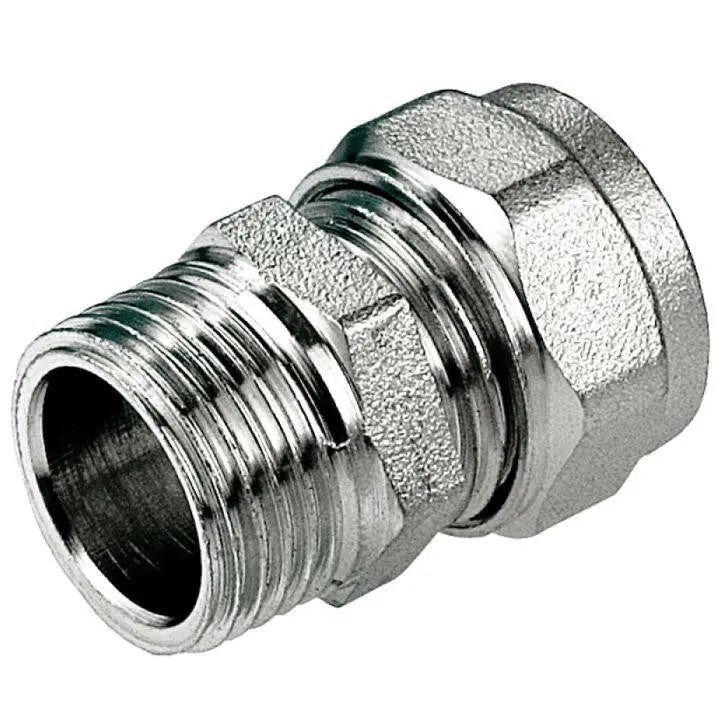 PEX Compression Fittings Union Nipple 16/20mm x 1/2 3/4 Male Compression Fittings