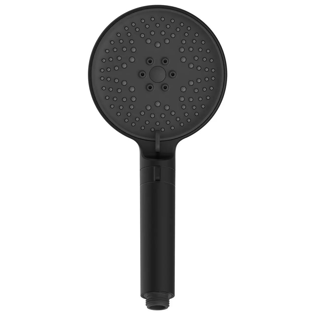 Plastic Shower Head Black Multifunction Handle Replacement Shower Heads