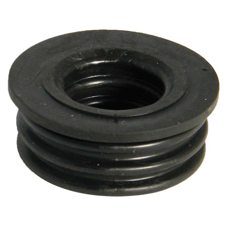 SP10 FloPlast Rubber Boss Adaptor 32mm Push Fit Black 110mm Soil System - plumbing4home