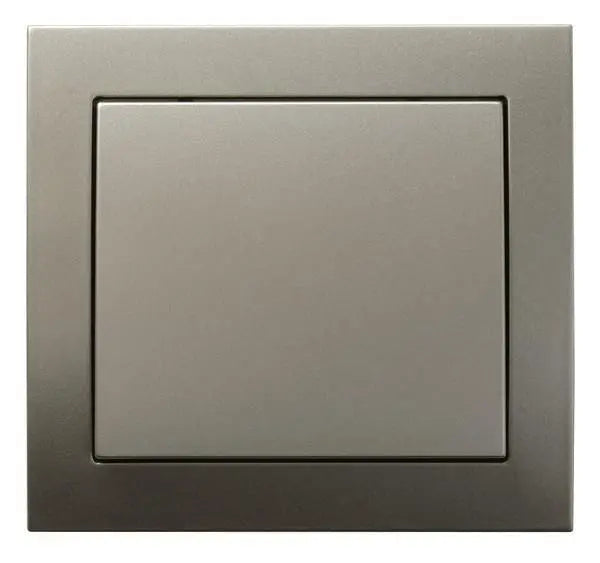 Single Big Button Indoor Light Switch Click Wall Plate