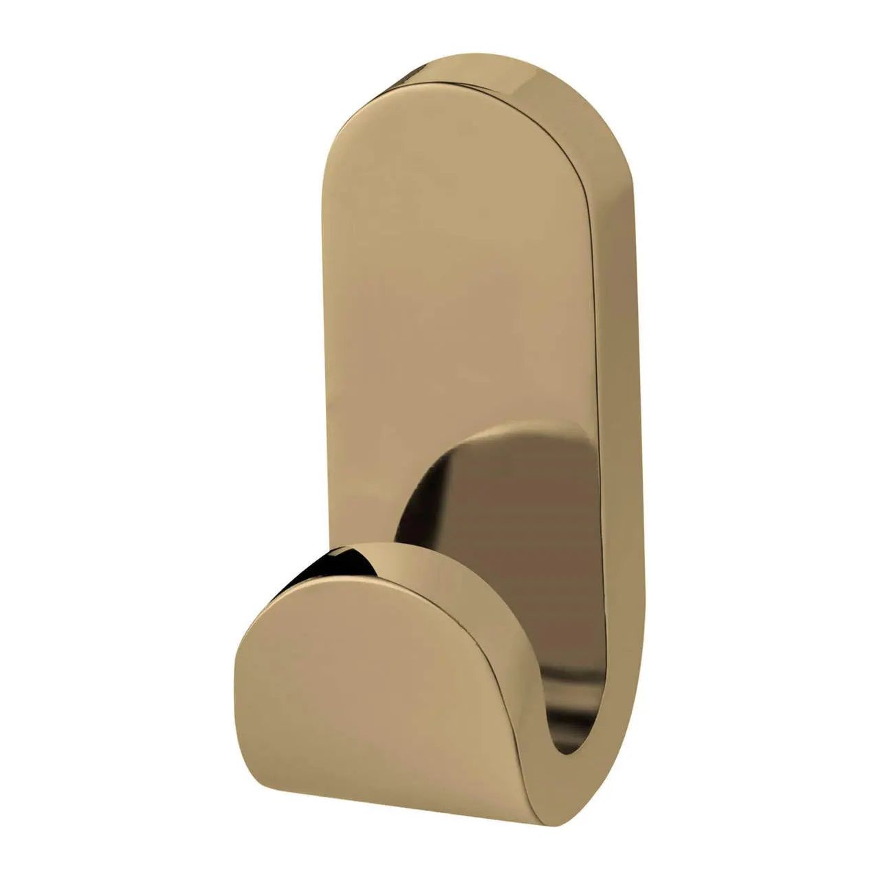 Single Towel Hanger Bathroom Gold Colour Zamak Wall Mounted Towel Hooks