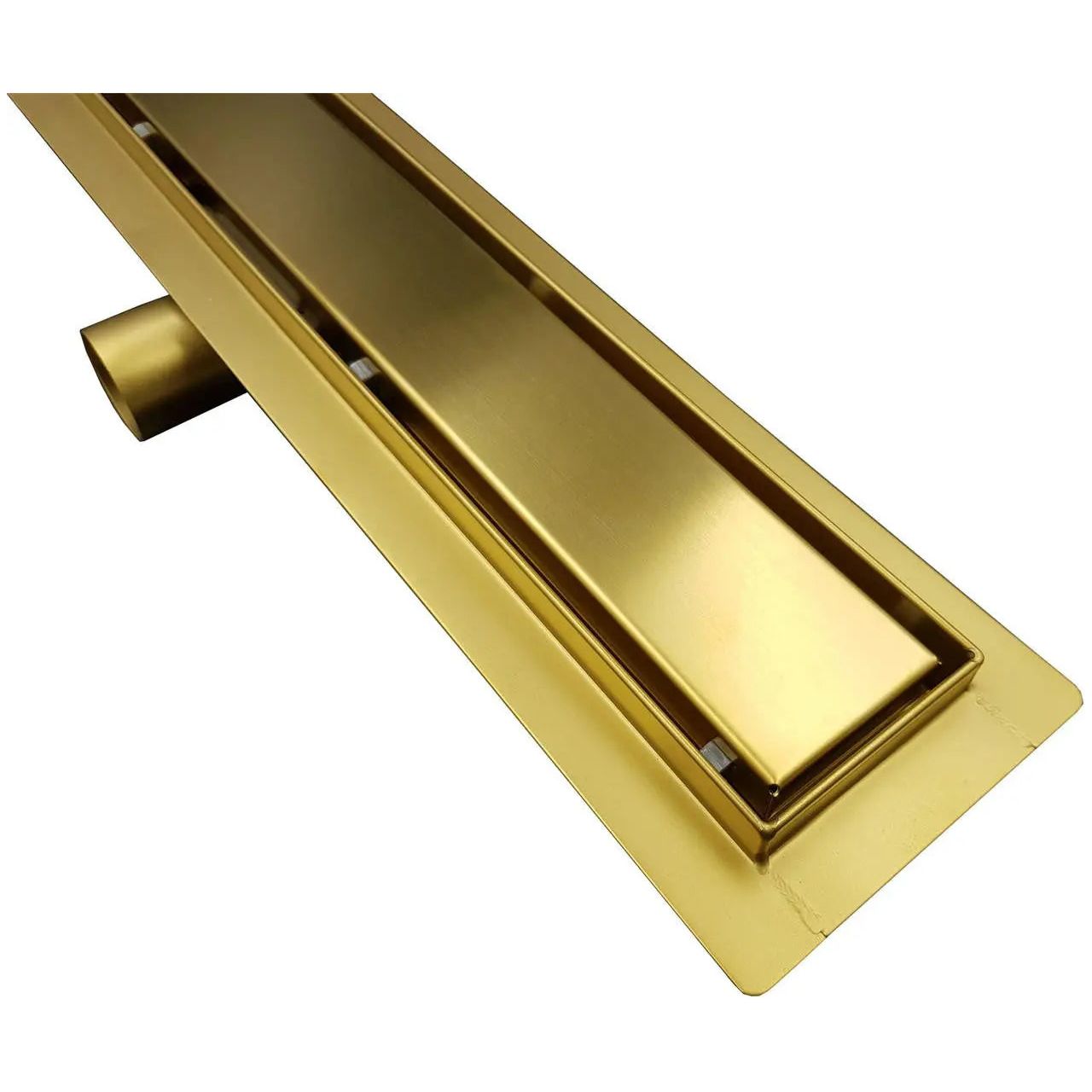 Stainless Steel Floor Linear Shower Drain Gold Channel Shower Drain, A569a, A569b, A569c, A569d, A569e, A569f