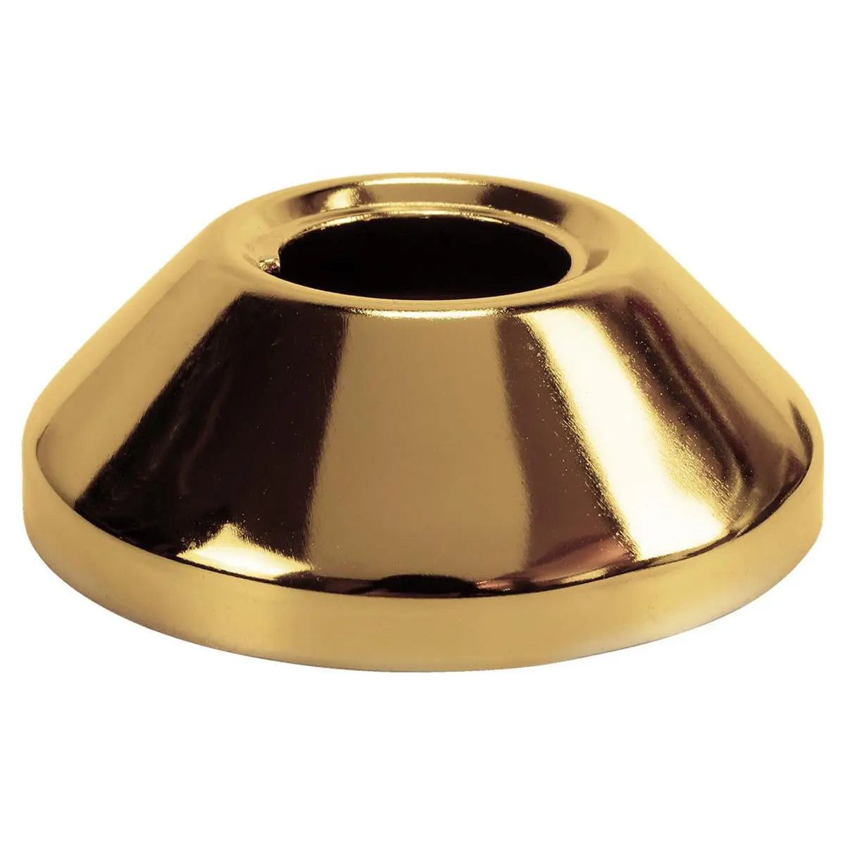 Steel Pipe Cover Gold Collar 3/4 (25mm) 25mm High Pipe Covers