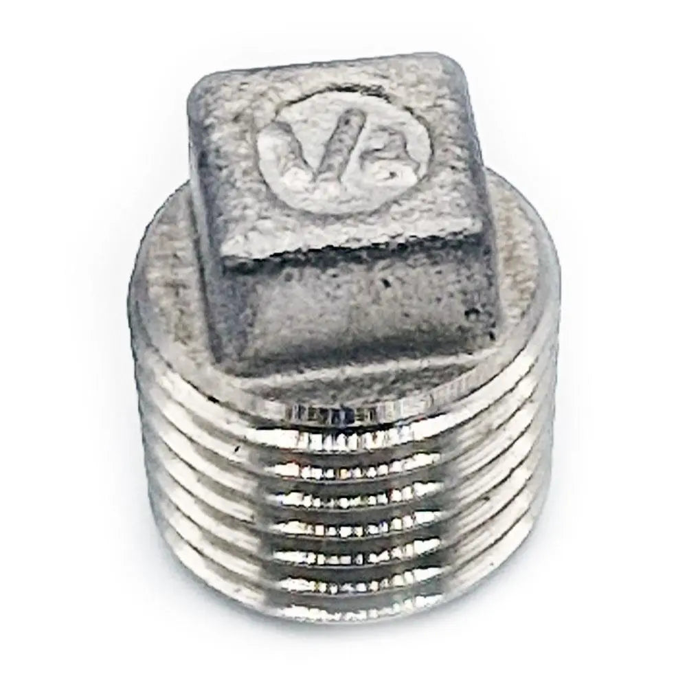 Threaded BSP Male Square Head Plug 316 Stainless Steel Blanking Plugs and Caps