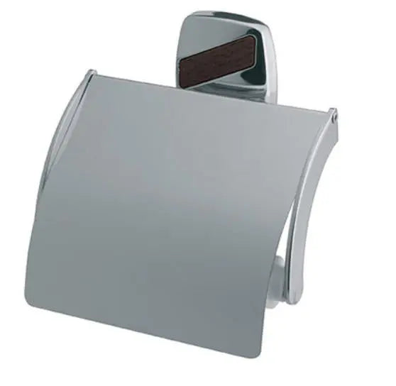 Toilet Paper Rack WC Roll Holder Modern Bathroom Chromed Zamak Wall Mounted