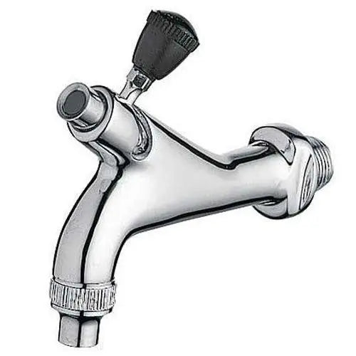 Wine Barrel Butt Tap Alcohol Pouring Chrome with Handle 1/2 Garden Taps / Valves