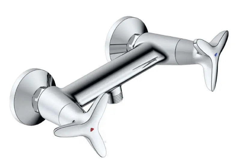 Very High Quality Wall Mounted Chrome Plated Bathroom Shower Mixer - 