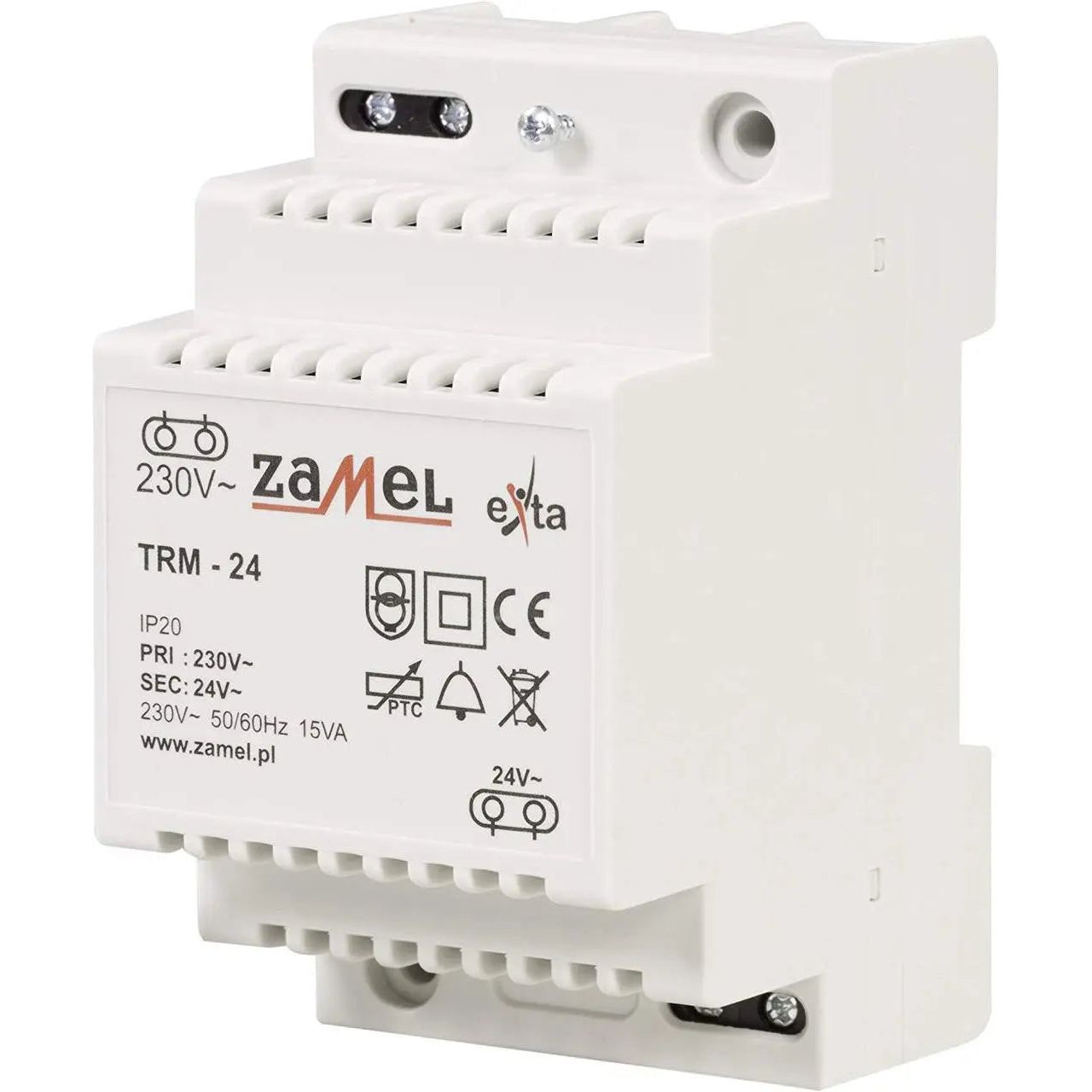 Zamel TRM-24 Bell Transformer 24 VAC 0.63 A