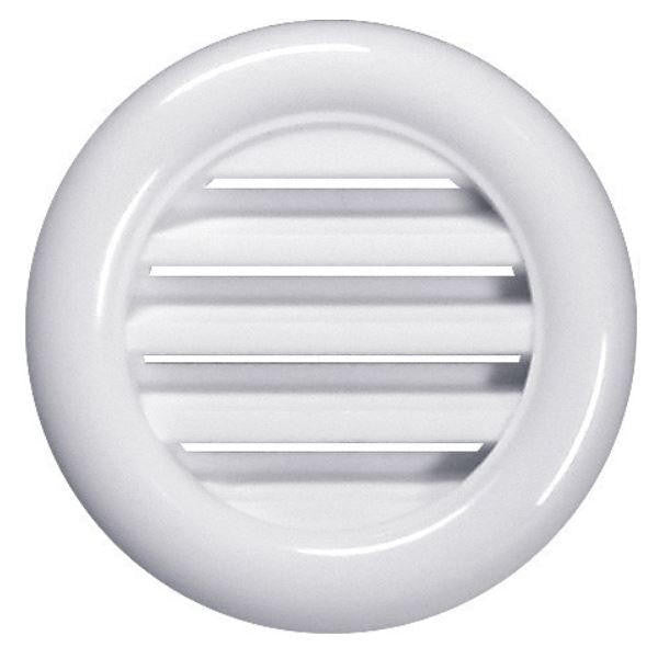Awenta 40mm Door Air Ventilation Grille Cover Hole White/Brown  