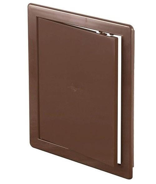 Awenta ABS Brown Plastic Durable Inspection Panel Hatch Wall Access Door Various Sizes 