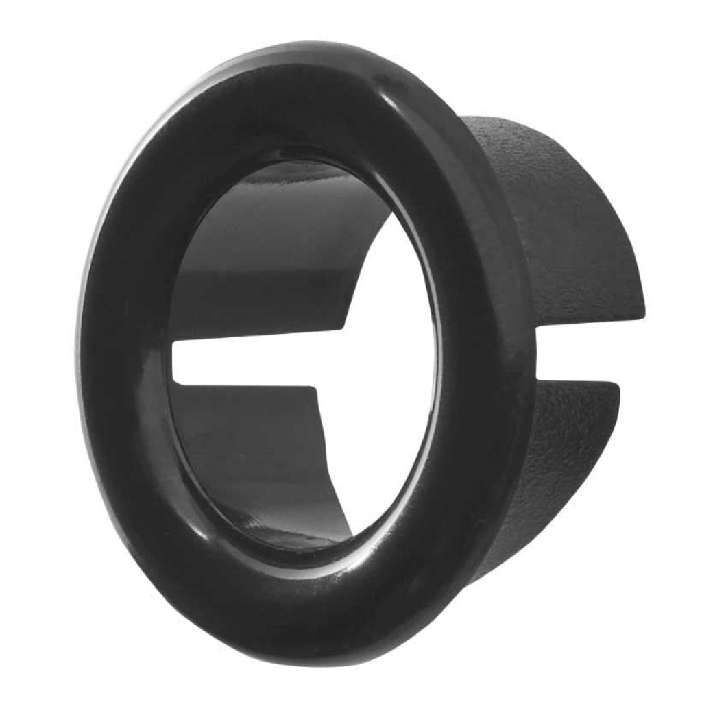 Black Basin Bathroom Sink Overflow Cover Trim Insert 19mm 25mm - plumbing4home, A720a