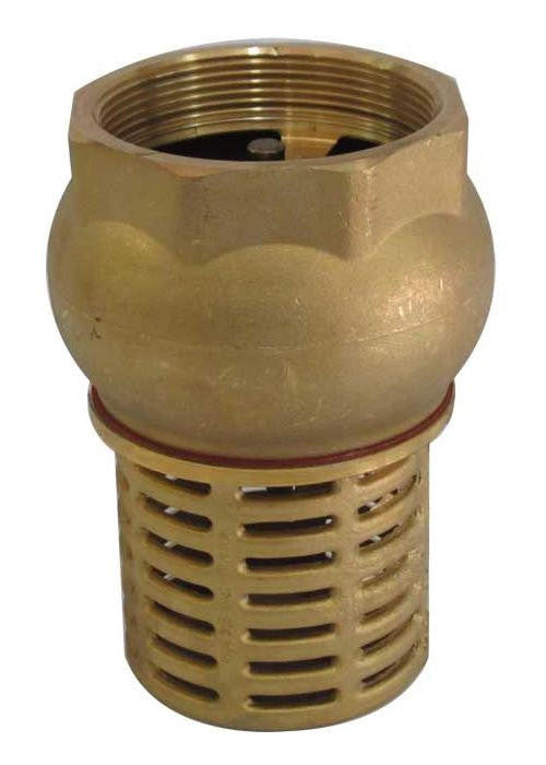 Itap Foot Check Valve Suction Non-Return Valve for Pumps Brass  