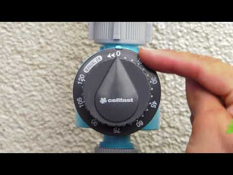 Manual Garden Hose Water Timer Fits Hozelock No Battery Need - Water Flow Meters